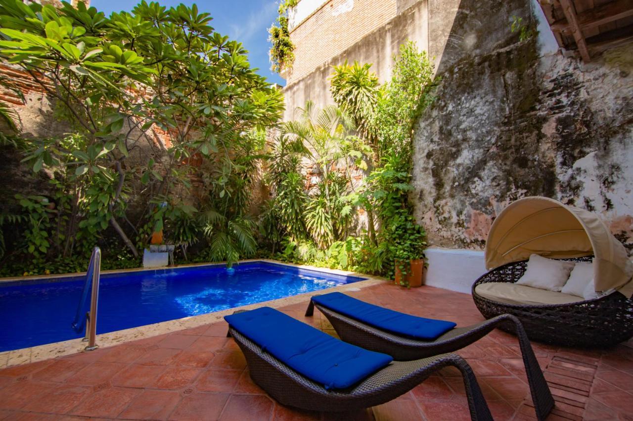 Casa Del Tejadillo Hotell Cartagena Eksteriør bilde