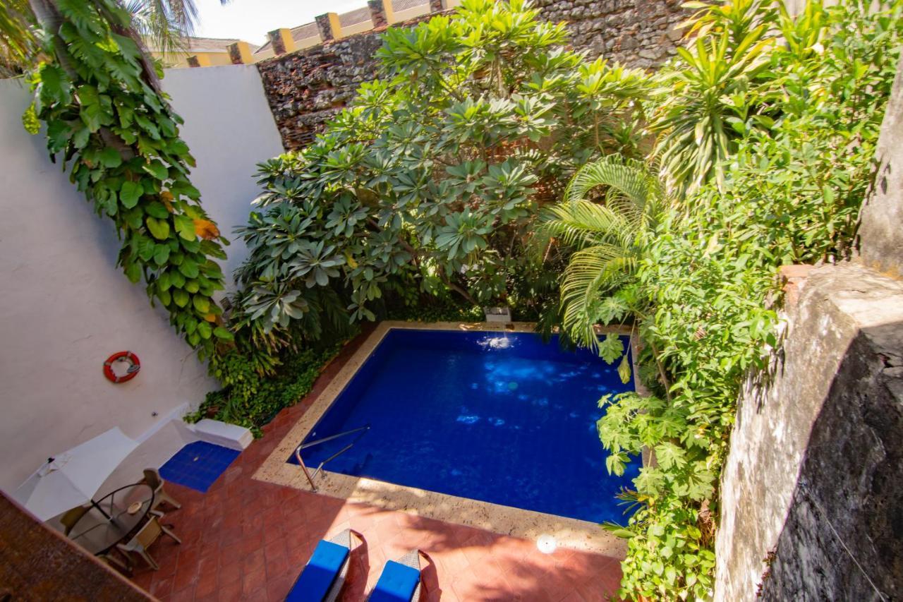 Casa Del Tejadillo Hotell Cartagena Eksteriør bilde